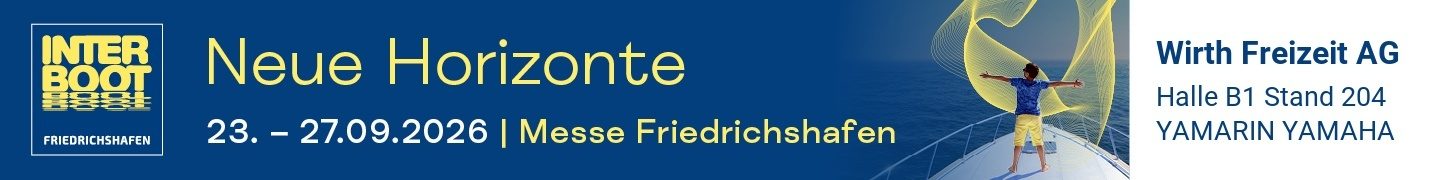 Wirth Freizeit AG Stand auf der Interboot 2026 in Friedrichshafen